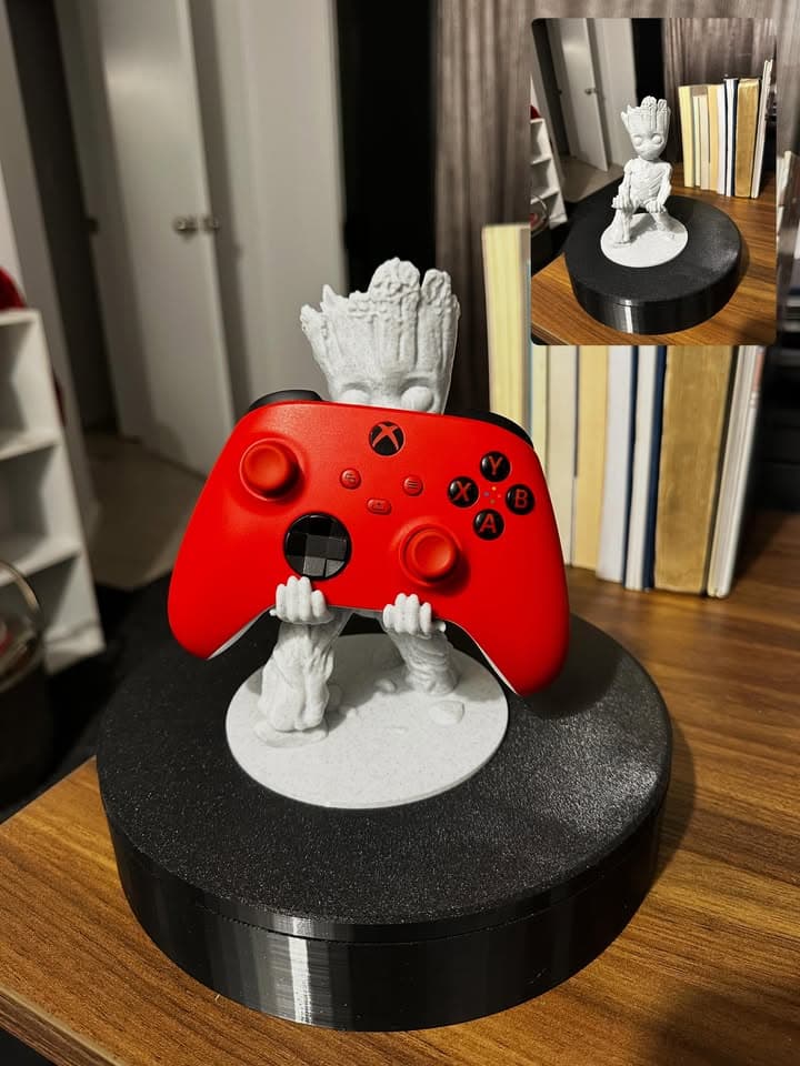 3D printed Groot figure